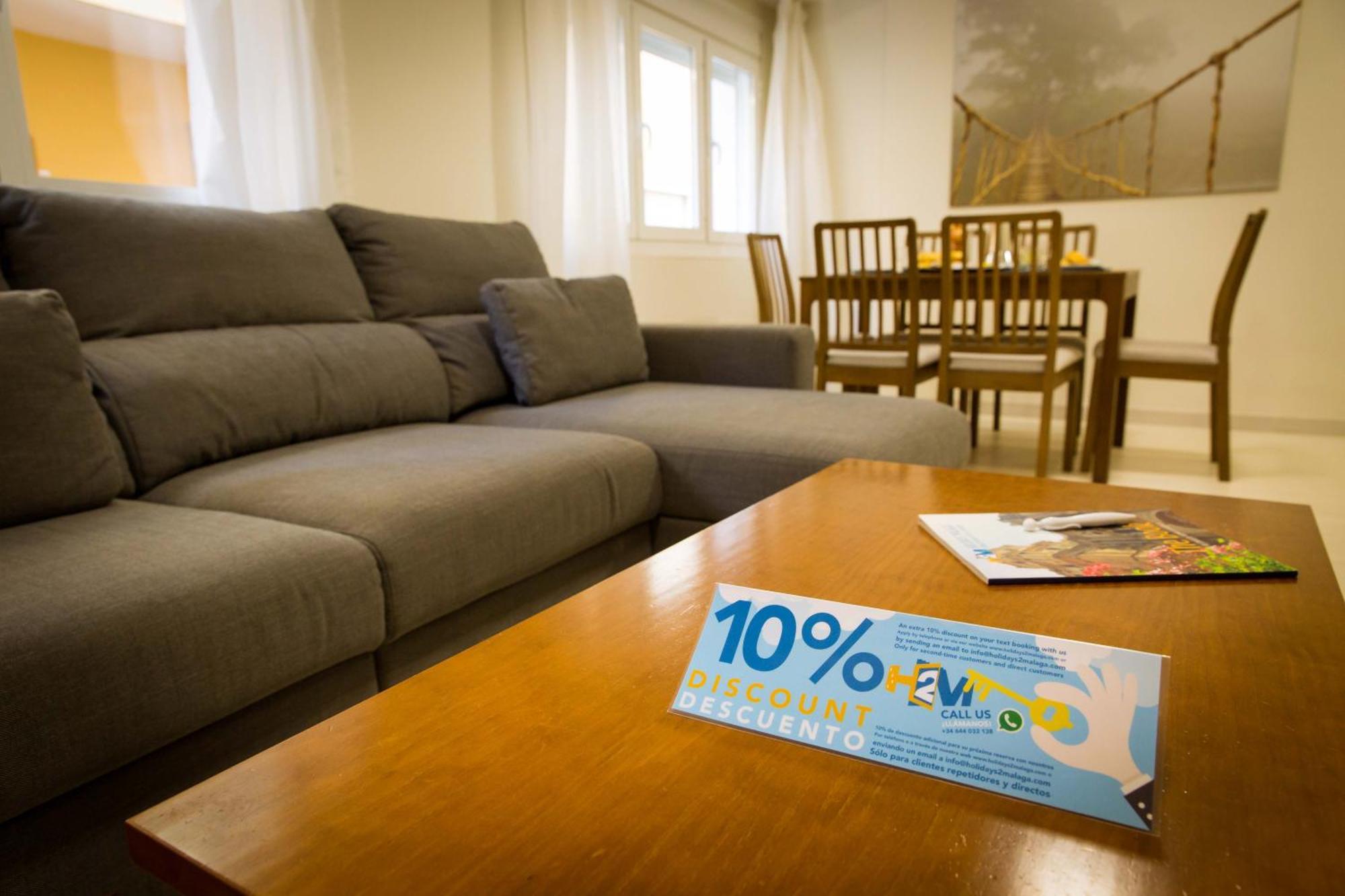 Apartments Holidays2Malaga City Center Bagian luar foto
